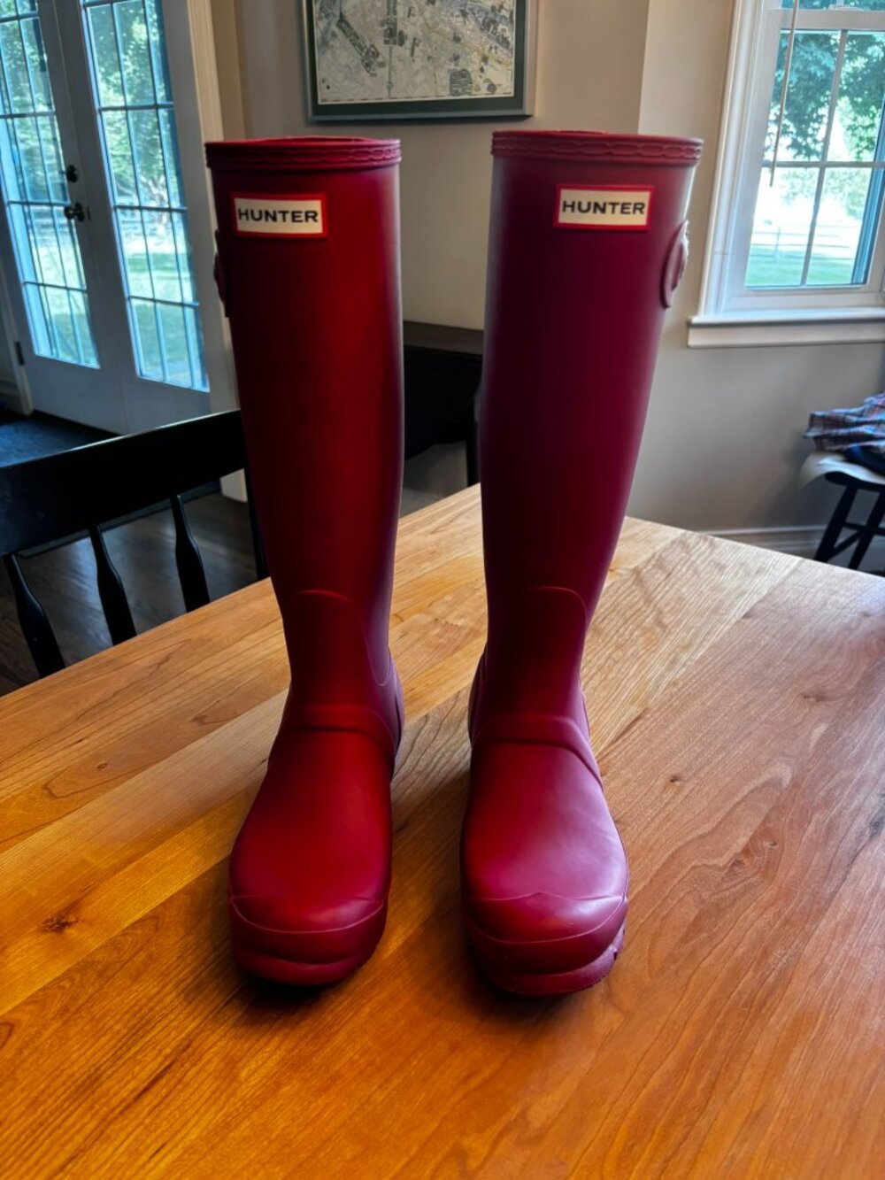 Red Hunter Original Wellington Boots - Womens size 7